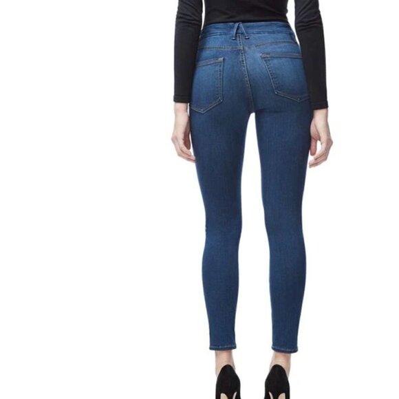 Good American Good Waist High Rise Skinny Jean size 0 / 25 - Picture 2 of 10